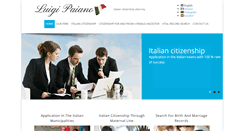 Desktop Screenshot of luigipaiano.com